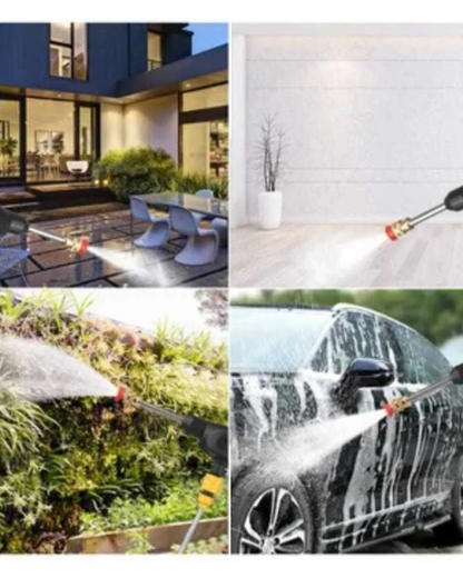 Hidrolavadora Inalámbrica Portátil Recargable 48v 2 Baterías