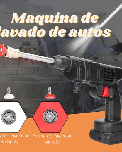 Hidrolavadora Inalámbrica Portátil Recargable 48v 2 Baterías