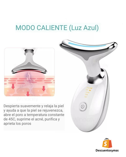 Masajeador Facial Reductor Arrugas y Papada Recargable